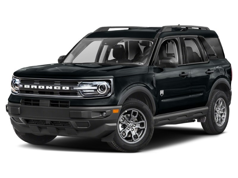 2021 Ford Bronco Sport Big Bend 4x4 Shadow Black  Shot 1