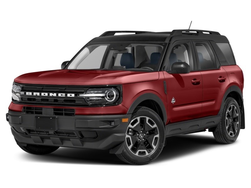 2022 Ford Bronco Sport Outer Banks 4x4 Hot Pepper Red Tinted Clearcoat  Shot 11