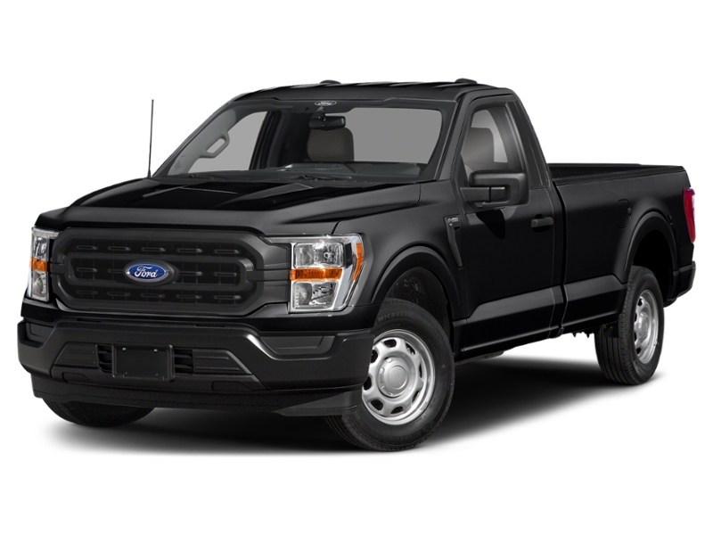 2022 Ford F-150 XL 4WD Reg Cab 6.5' Box Agate Black Metallic  Shot 4