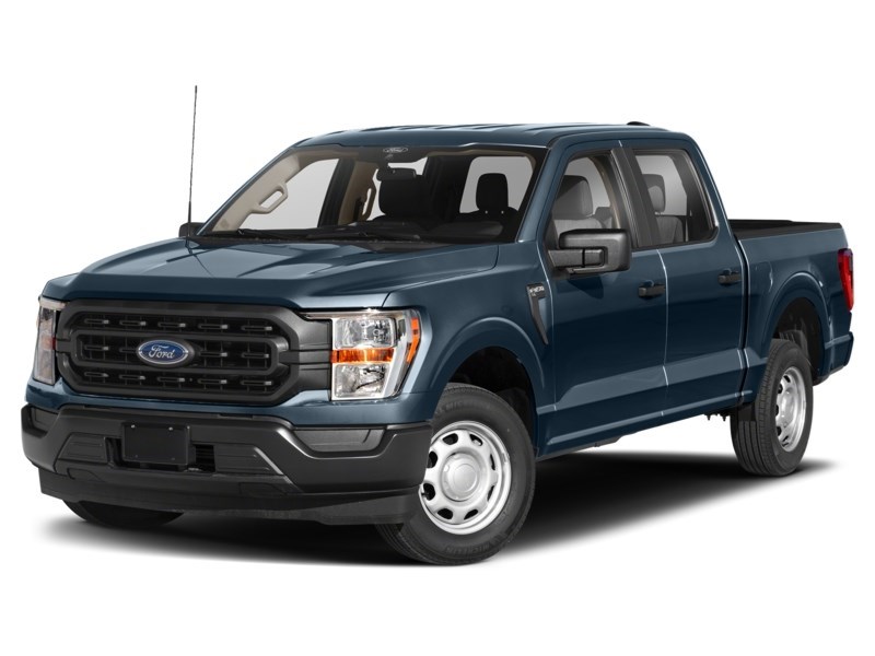 2022 Ford F-150 XL 4WD SuperCrew 5.5' Box Antimatter Blue Metallic  Shot 42