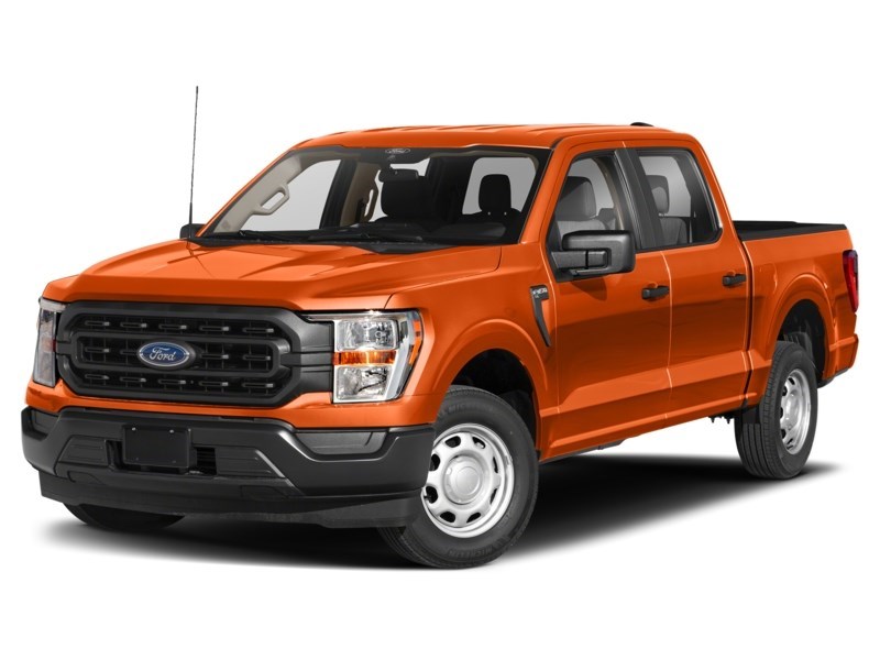 2022 Ford F-150 XL 4WD SuperCrew 5.5' Box Orange  Shot 51