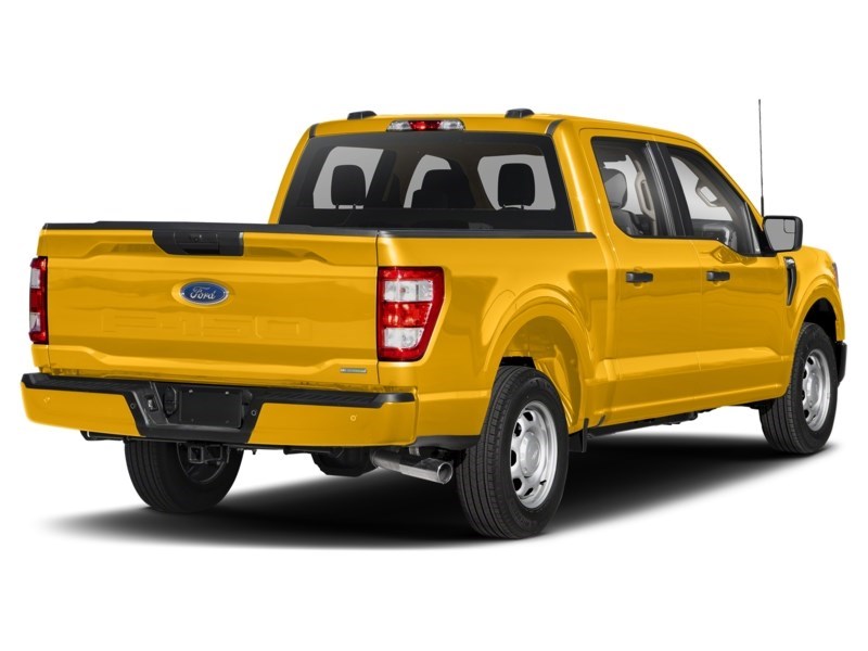 2022 Ford F-150 XL 4WD SuperCrew 5.5' Box Yellow  Shot 9