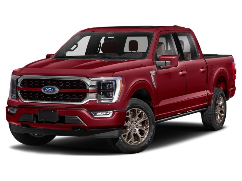 2023 Ford F-150 King Ranch 4WD SuperCrew 5.5' Box Rapid Red Metallic Tinted Clearcoat  Shot 11