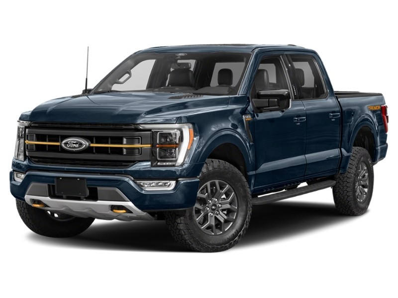 2022 Ford F-150 Tremor | 4X4 | 3.5L | ROOF | PWR TLGT | LEATHER Antimatter Blue Metallic  Shot 4