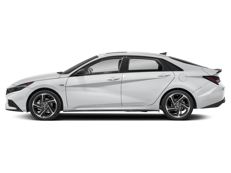 2021 Hyundai Elantra N Line DCT Polar White  Shot 3