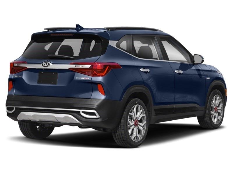 2021 Kia Seltos SX Turbo AWD Dark Ocean Blue  Shot 6