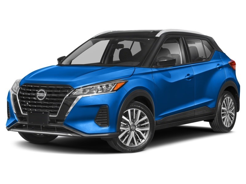 2021 Nissan Kicks SV FWD Electric Blue Metallic/Super Black  Shot 42