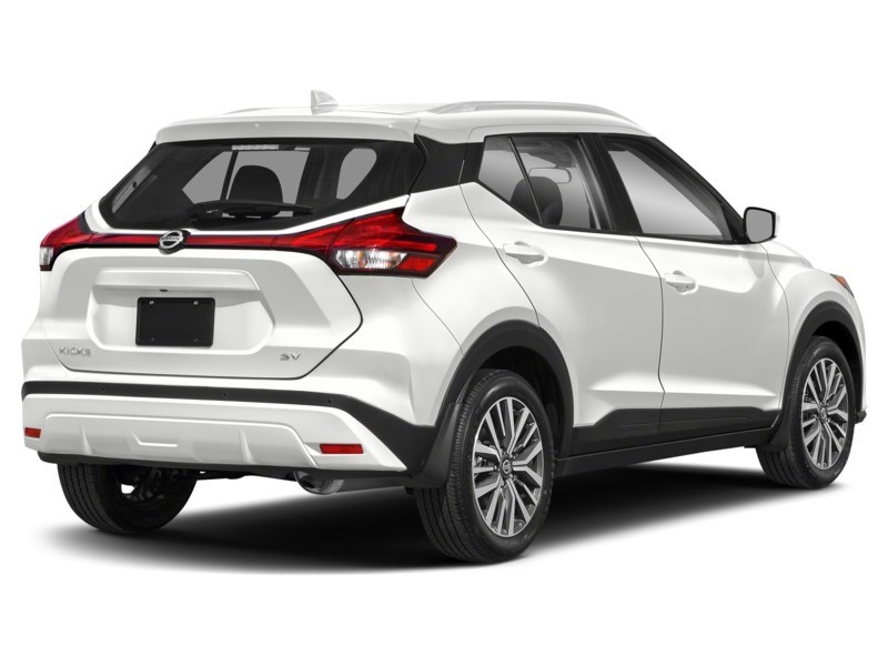 2021 Nissan Kicks SV FWD Aspen White TriCoat  Shot 2
