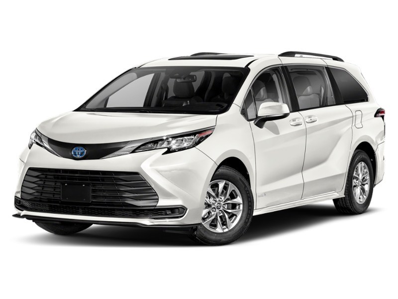 2021 Toyota Sienna XSE FWD Super White  Shot 4