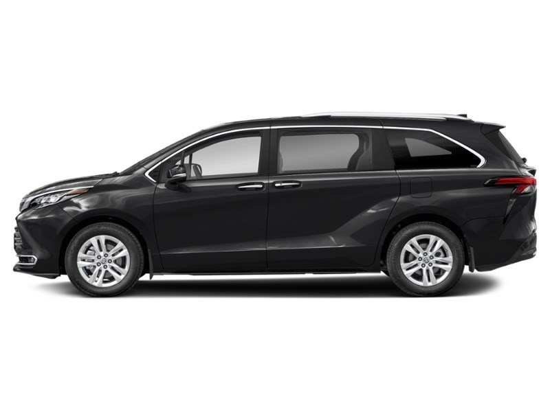 2026 Toyota Sienna Limited 7-Passenger AWD Midnight Black Metallic  Shot 3