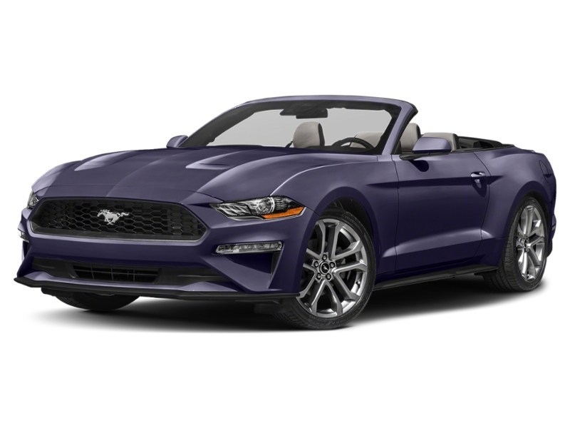2022 Ford Mustang EcoBoost Convertible Mischievous Purple Metallic  Shot 48
