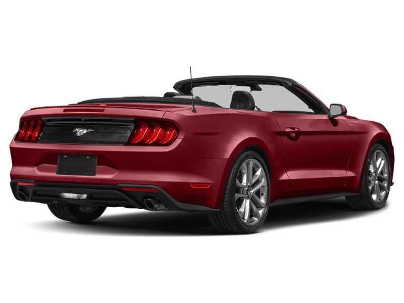 2022 Ford Mustang EcoBoost Convertible Rapid Red Metallic Tinted Clearcoat  Shot 20