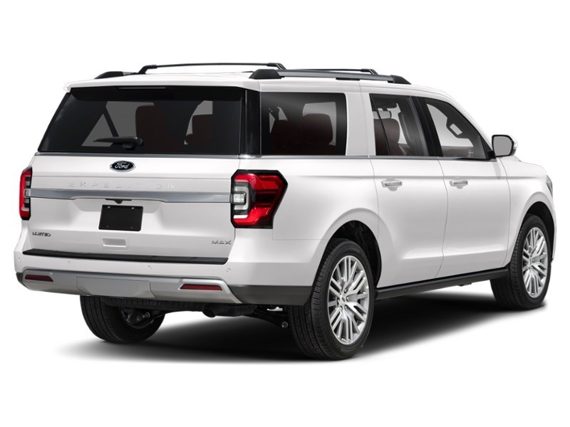 2022 Ford Expedition Max Limited Max 4x4 Star White Platinum Metallic Tri-Coat  Shot 14