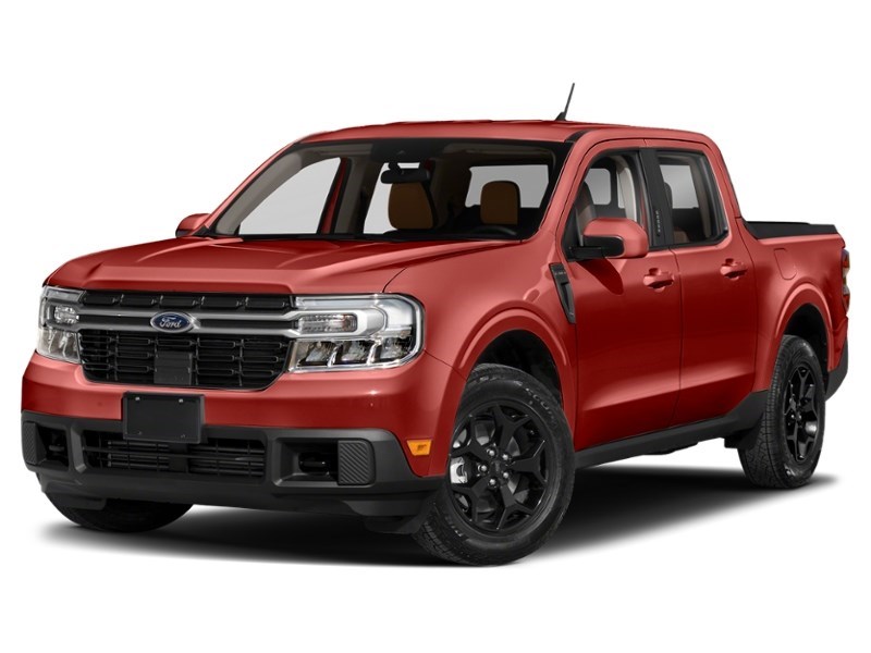 2024 Ford Maverick LARIAT Advanced AWD SuperCrew Hot Pepper Red Metallic Tinted Clearcoat  Shot 10