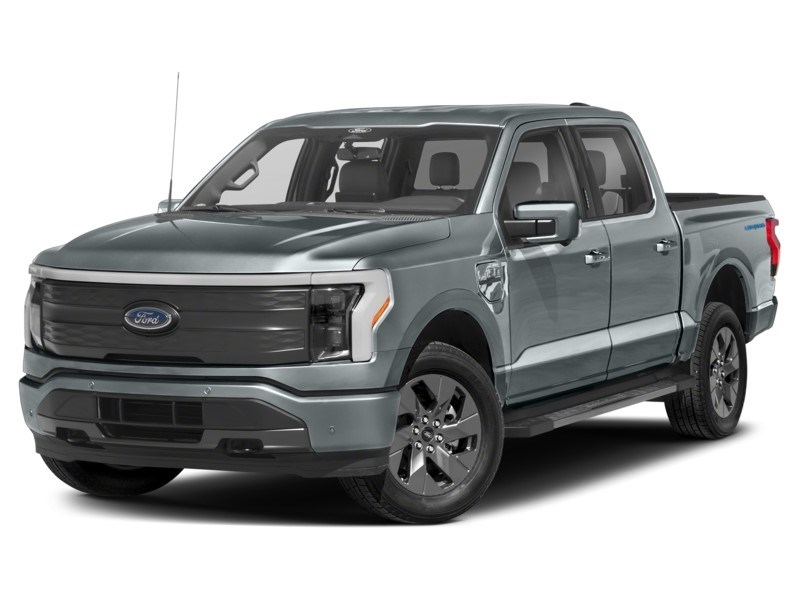 2023 Ford F-150 Lightning LARIAT 4WD SuperCrew 5.5' Box Carbonized Grey Metallic  Shot 46