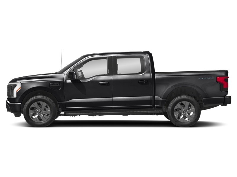2023 Ford F-150 Lightning LARIAT 4WD SuperCrew 5.5' Box Agate Black Metallic  Shot 53