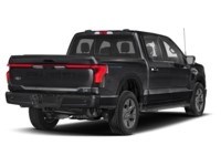 2023 Ford F-150 Lightning LARIAT 4WD SuperCrew 5.5' Box Agate Black Metallic  Shot 54
