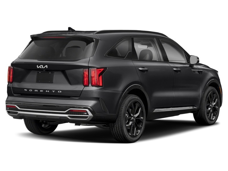 2022 Kia Sorento SX AWD w/Black Leather Ebony Black  Shot 6