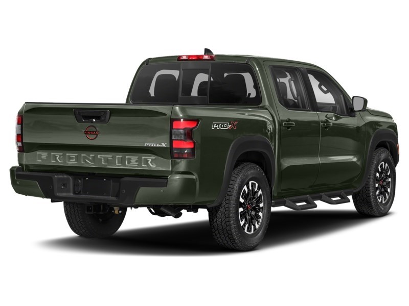 2023 Nissan Frontier Crew Cab PRO-4X Standard Bed 4x4 Tactical Green Metallic  Shot 18