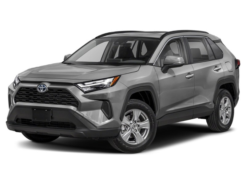 2022 Toyota RAV4 Hybrid Hybrid XLE AWD Silver Sky Metallic  Shot 4