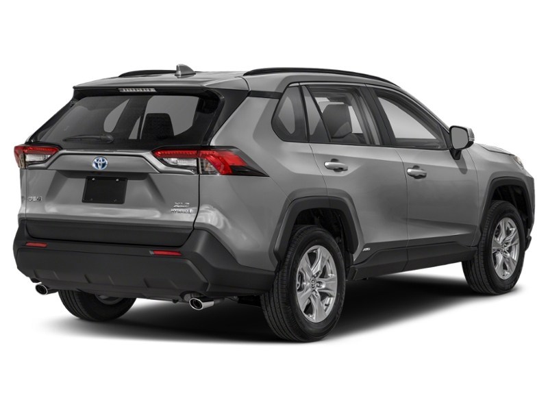 2022 Toyota RAV4 Hybrid Hybrid XLE AWD Silver Sky Metallic  Shot 2