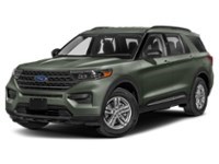 2023 Ford Explorer XLT 4WD Forged Green Metallic  Shot 40