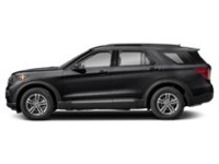 2023 Ford Explorer XLT 4WD Agate Black Metallic  Shot 3