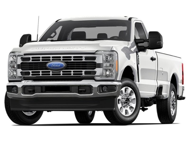2027 Ford F-250 XLT 4WD Reg Cab 8' Box Oxford White  Shot 3