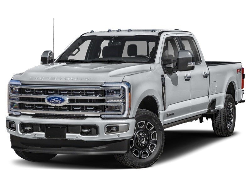 2024 Ford Super Duty F-350 DRW Platinum 4WD Crew Cab 8' Box Iconic Silver Metallic  Shot 19