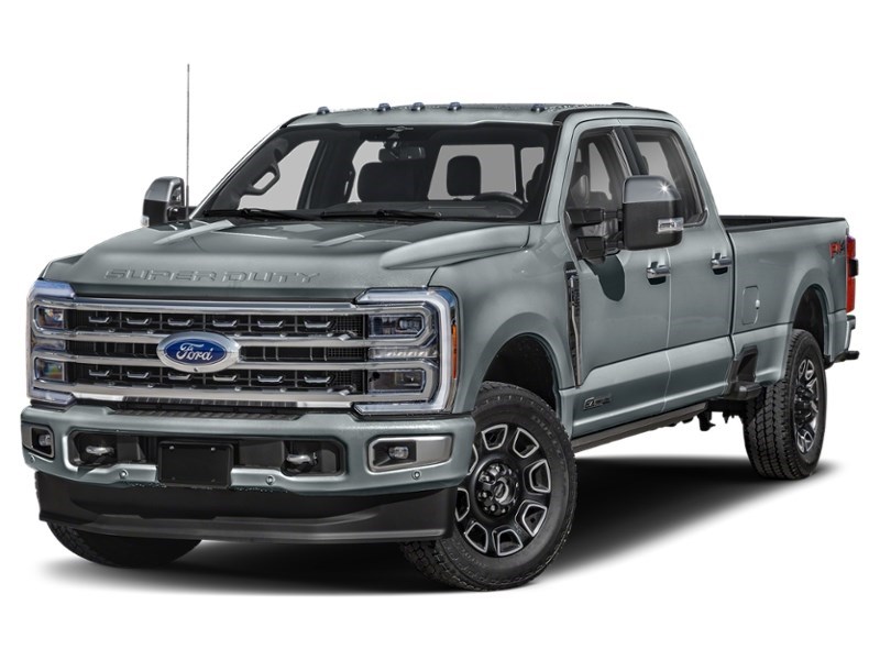 2024 Ford Super Duty F-350 DRW Platinum 4WD Crew Cab 8' Box Carbonized Grey Metallic  Shot 31