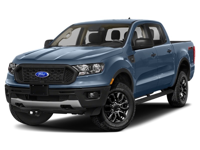 2023 Ford Ranger XLT 4WD SuperCrew 5' Box Azure Grey Metallic Tri-Coat  Shot 7