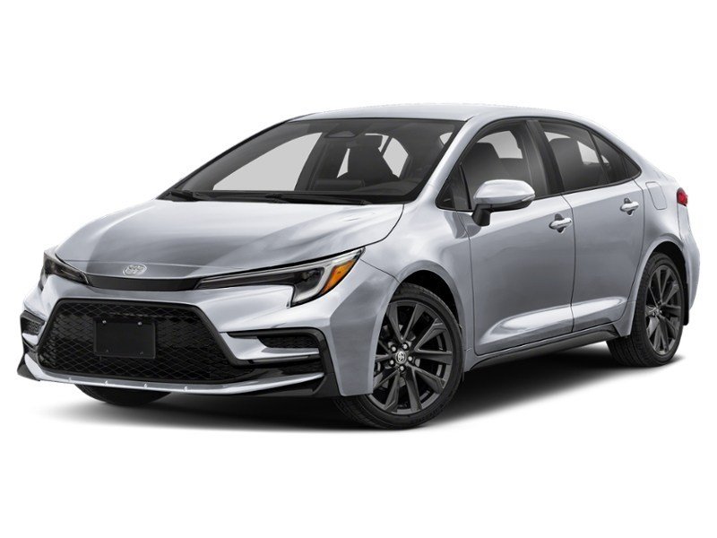 2023 Toyota Corolla SE CVT Classic Silver Metallic  Shot 1