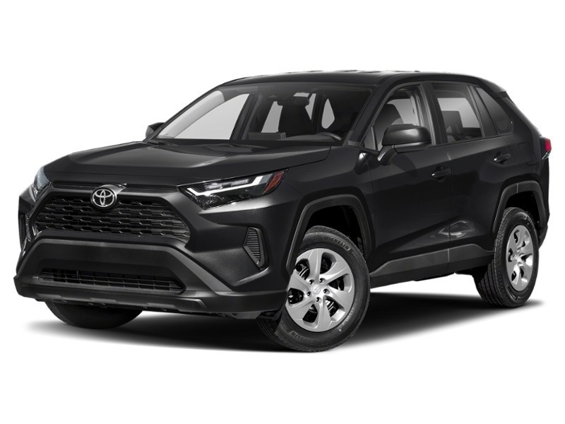 2024 Toyota RAV4 LE AWD Midnight Black Metallic  Shot 17