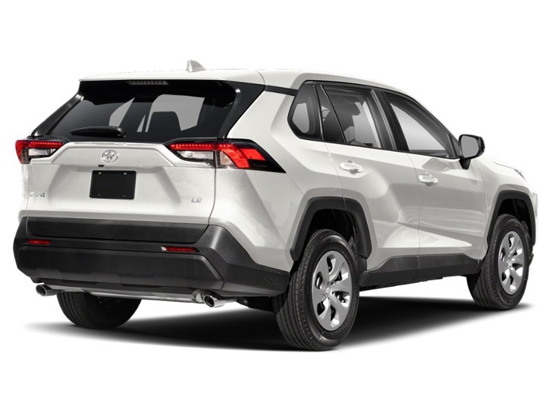2023 Toyota RAV4 LE AWD White  Shot 2