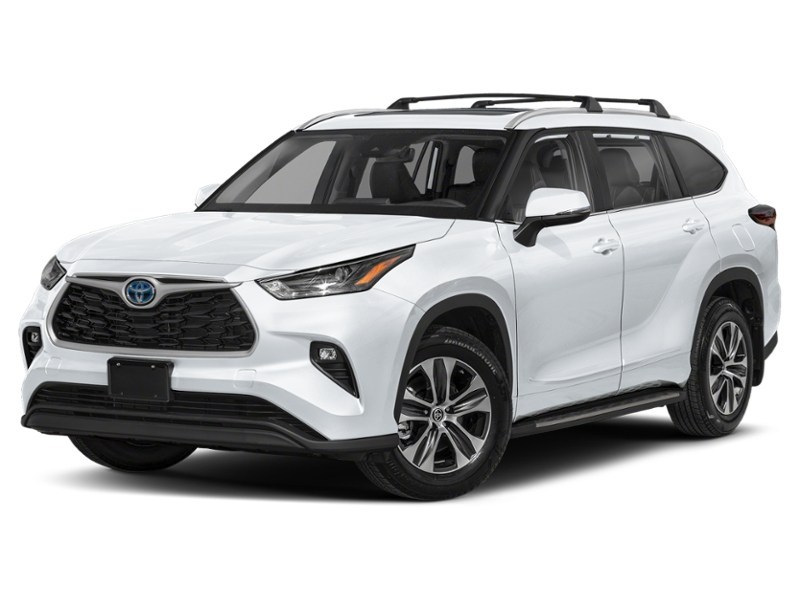 2024 Toyota Highlander Hybrid Hybrid XLE AWD Wind Chill Pearl  Shot 4