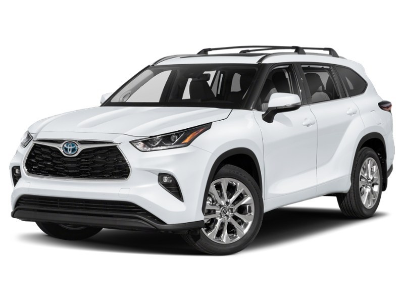 2024 Toyota Highlander Hybrid Hybrid PLATINUM AWD Wind Chill Pearl  Shot 4