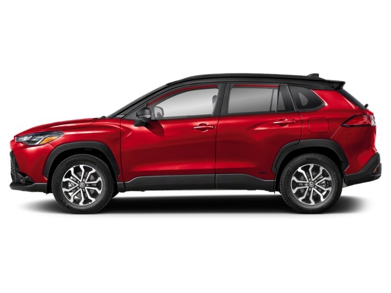2024 Toyota Corolla Cross Hybrid Hybrid SE AWD Barcelona Red Metallic w/Black Roof  Shot 27