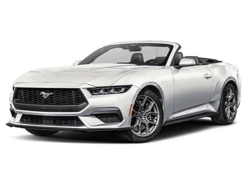 2026 Ford Mustang EcoBoost Convertible Oxford White  Shot 4