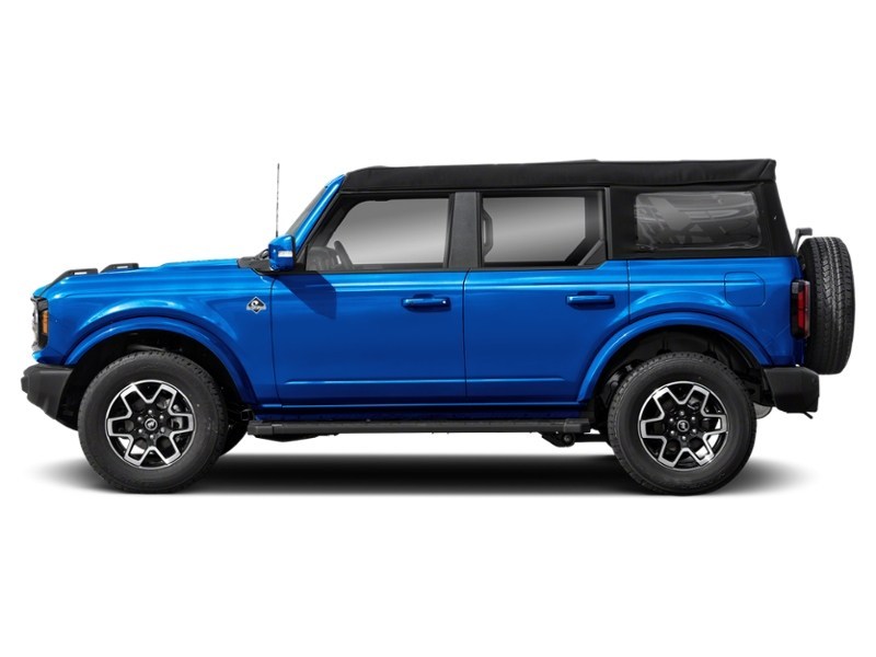 2024 Ford Bronco Outer Banks | 4X4 | 2.7L | HIGH/LUX PKG | HARD TOP Velocity Blue Metallic  Shot 3