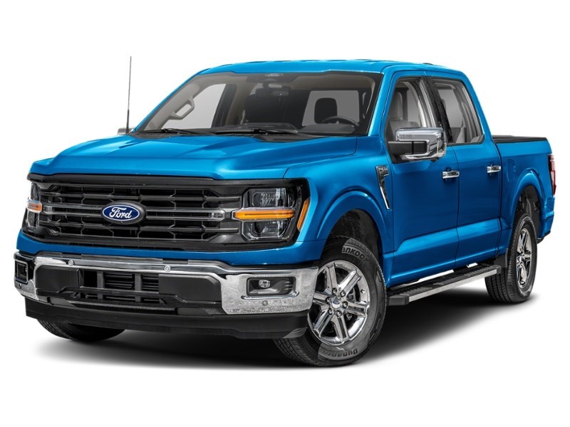 2024 Ford F-150 XLT 4WD SuperCrew 5.5' Box Atlas Blue Metallic  Shot 8