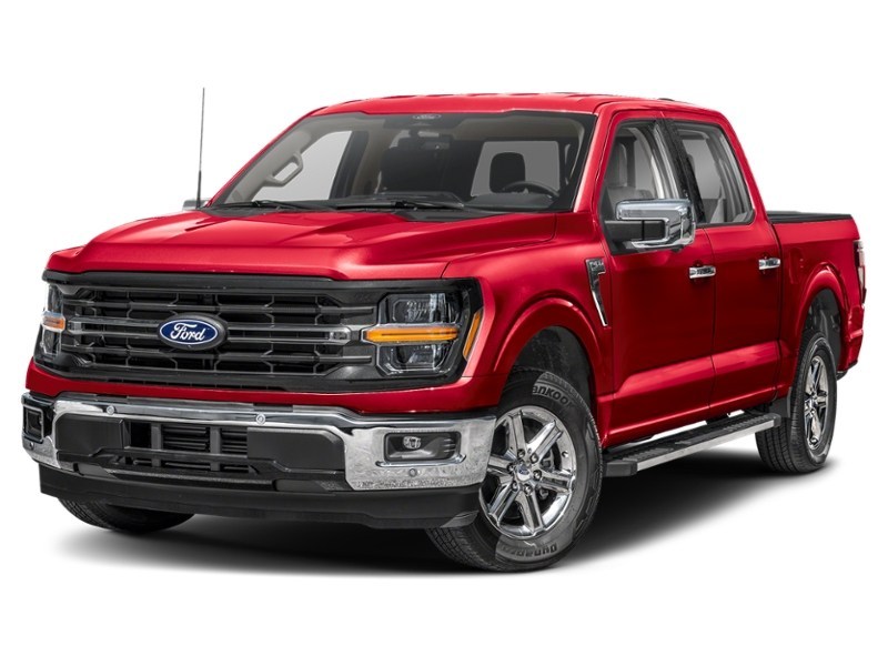 2025 Ford F-150 XLT 4WD SuperCrew 5.5' Box Rapid Red Metallic Tinted Clearcoat  Shot 14