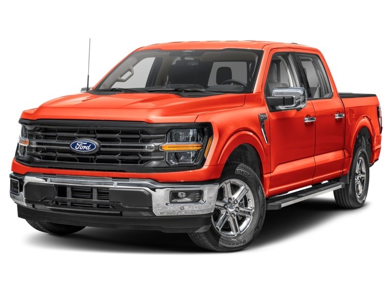 2024 Ford F-150 XLT 4WD SuperCrew 5.5' Box Orange  Shot 51