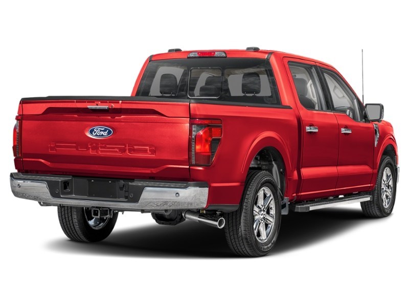 2025 Ford F-150 XLT 4WD SuperCrew 5.5' Box Vermillion Red  Shot 21