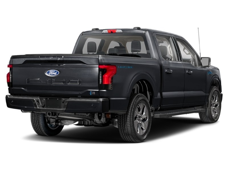 2024 Ford F-150 Lightning Flash | 4X4 | EXT BATT | 360 | ADPTV CRUISE | 20s Agate Black Metallic  Shot 2