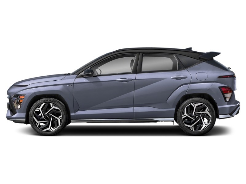 2024 Hyundai Kona 1.6T N Line Ultimate AWD w/Two-Tone Roof Meta Blue w/Abyss Black Roof  Shot 3
