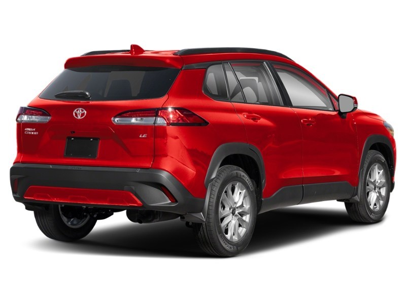 2025 Toyota Corolla Cross LE AWD Soul Red Crystal  Shot 2