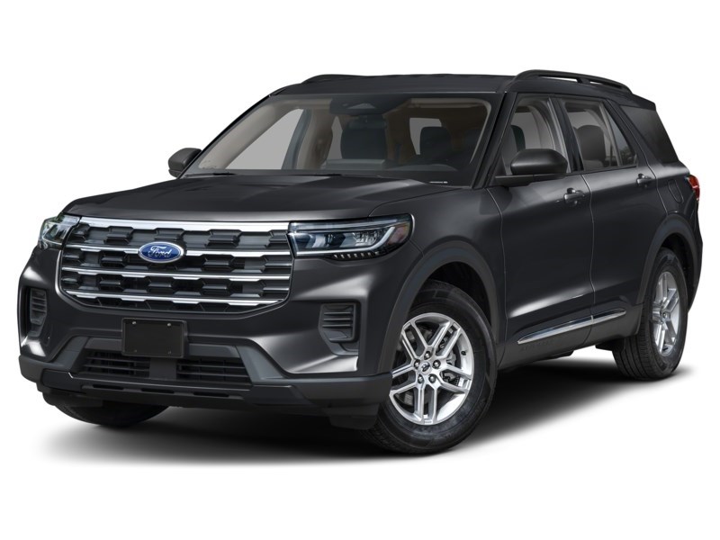 2026 Ford Explorer Active w/200A Pkg 4WD Agate Black Metallic  Shot 4