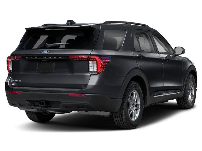 2026 Ford Explorer Active w/200A Pkg 4WD Agate Black Metallic  Shot 6
