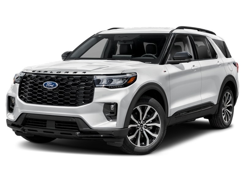 2026 Ford Explorer ST-Line 4WD Space White Metallic  Shot 4
