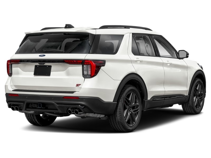 2025 Ford Explorer ST 4WD Star White Metallic Tri-Coat  Shot 6
